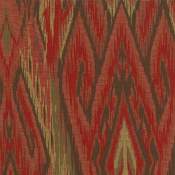 Ikat Earth Puff Chair