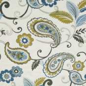 Paisley Lagoon Puff Chair