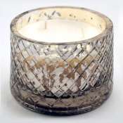 Capri Blue Volcano No 6 Mercury Glass Candle