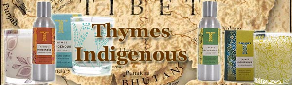 Thymes Indigenous Candles and Room Misits