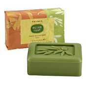 Thymes Olive Leaf Triple-Milled Soap Bar