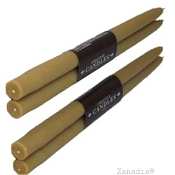Creative Candles Taper Pair-Cafe Au Lait 7/8X12