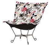 Chicago Textile Puff Chair-Zen