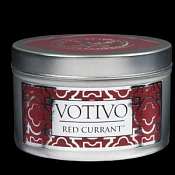 Votivo Candles -Red Currant Holiday Travel Tin