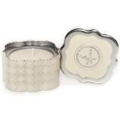 Votivo Candles -Joie de Noel Quatrefoil Tin