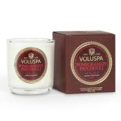 Voluspa Pomegranate Patchouli Boxed Votive in Glass
