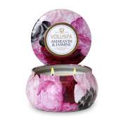 Voluspa Amaranth & Jasmine 2 Wick Candle Tin