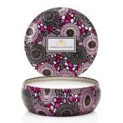 Voluspa Japanese Plum Bloom 3 Wick Candle Tin