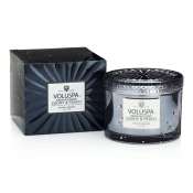 Voluspa Makassar Ebony & Peach Corta Maison Boxed Candle