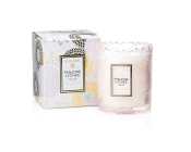 Voluspa Panjore Lychee Tinted Scalloped Candle-Ltd Edition
