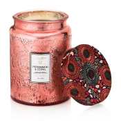 Voluspa Persimmon Copal Large Glass Jar Candle