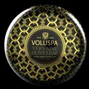 Voluspa Vervaine Olive Leaf 2 Wick Candle Tin