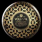 Voluspa Apricot & Aprilia 2 Wick Candle Tin