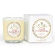 Voluspa Saijo Persimmon Boxed Votive in Glass