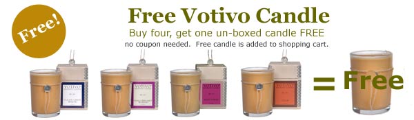 Free Votivo Aromatic Candle