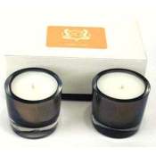 AQUIESSE Ginger Mango Set of Two Votives