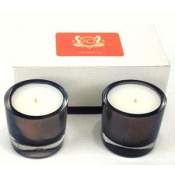 AQUIESSE Mandarin Tea Set of Two Votives
