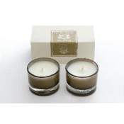 AQUIESSE Timber 15 Hr Set/2 Votive Candles