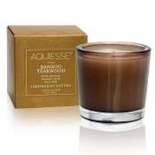 Aquiesse Bamboo Teakwood Boxed Votive