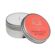 Aquiesse Passion Fruit & Citrus Soy 20 Hr. Travel Tin Candle