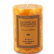 Archipelago Excursion 2 x 3 pillar candle-Dubai