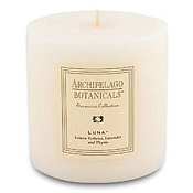 Archipelago Excursion 3.5 x 3.5 pillar candle-Luna