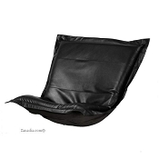 Howard Elliott puff chair replacement cover with cushion-Avanti Black