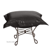 Howard Elliott puff ottoman-Avanti Black
