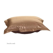 puff ottoman replacement cover with cushion-Avanti Bronze