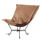 Howard Elliott puff chair-Avanti Bronze