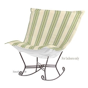 Chicago Textile Puff Rocker-Baja Willow-Indoor