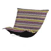 CTC Puff Chair replacement cover with cushion-Bolt Eggplant