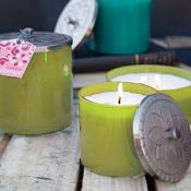 Capri Blue Cucumber & Lily Cylinder-Sm