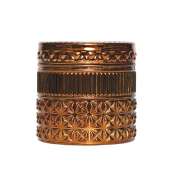 Capri Blue Dark Vanilla & Sandalwood Faceted Jar