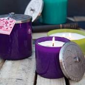 Capri Blue Orchid & Sandalwood Cylinder-Sm