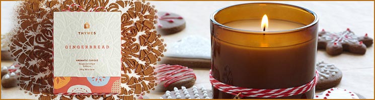 Thymes Gingerbread Candles