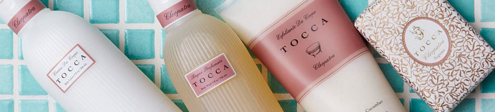 Tocca lotions, perfume and body wash