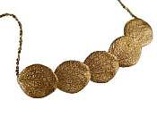 Catherine Weitzman Gold Vermeil Five-Petal necklace
