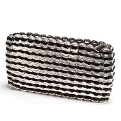 Chica Rosa Clutch-black by Escama Studio