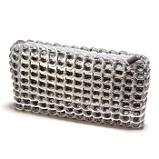 Chica Rosa Clutch-Silver by Escama Studio