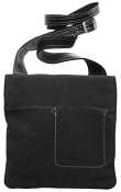 Ellington Hepburn Purse Black Suede (Final Sale)