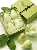 Four Pears in a BOX luxury soap by Gianna Rose Atelier