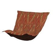 CTC Puff Chair replacement cover with cushion-Ikat Earth