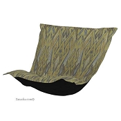 CTC Puff Chair replacement cover with cushion-Ikat Willow