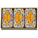 Claus Porto Banho - Citron Verbena Box of Three Shea Butter Soaps