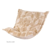 CTC puff chair replacement cover with cushion-Luscious Natural