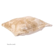 CTC puff ottoman replacement cover with cushion-Luscious Natural