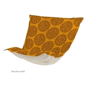 CTC Puff Chair replacement cover with cushion-Medallion Spice