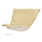CTC puff chair replacement cover with cushion-Microsuede Chamois