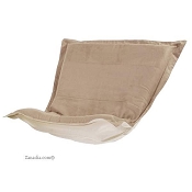 CTC puff chair replacement cover with cushion-Microsuede Sandstone
